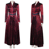 House of the Dragon Cosplay Costume Princess Rhaenyra Targaryen Red Outfit Adult Female Halloween Carnival Costume