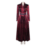 House of the Dragon Cosplay Costume Princess Rhaenyra Targaryen Red Outfit Adult Female Halloween Carnival Costume
