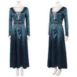 House of the Dragon Helaena Targaryen Cosplay Costume Green Dress Adult Female Halloween Carnival Costume