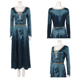 House of the Dragon Helaena Targaryen Cosplay Costume Green Dress Adult Female Halloween Carnival Costume