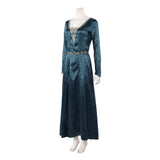 House of the Dragon Helaena Targaryen Cosplay Costume Green Dress Adult Female Halloween Carnival Costume