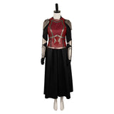 House of the Dragon Rhaenyra Targaryen Red Leather Armor Set Cosplay Costume Outfits