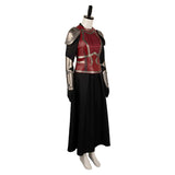 House of the Dragon Rhaenyra Targaryen Red Leather Armor Set Cosplay Costume Outfits