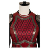 House of the Dragon Rhaenyra Targaryen Red Leather Armor Set Cosplay Costume Outfits