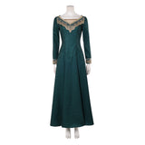 House of the Dragon Season 3 Cosplay Costume Alicent Hightower Green Dress Adult Female Halloween Carnival Costume