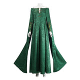 House of the Dragon Season 3 Cosplay Costume Alicent Hightower Green Dress Adult Female Halloween Carnival Costume