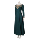 House of the Dragon Season 3 Cosplay Costume Alicent Hightower Green Dress Adult Female Halloween Carnival Costume