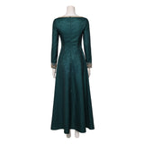 House of the Dragon Season 3 Cosplay Costume Alicent Hightower Green Dress Adult Female Halloween Carnival Costume