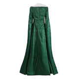 House of the Dragon Season 3 Cosplay Costume Alicent Hightower Green Dress Adult Female Halloween Carnival Costume
