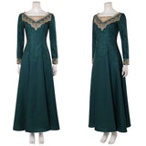 House of the Dragon Season 3 Cosplay Costume Alicent Hightower Green Dress Adult Female Halloween Carnival Costume