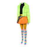 I Love Boosters Cosplay Costume Corvette Women Green Outfit Adult Female Halloween Carnival Costume