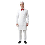 Ice Cream Man White Outfit Adult Male Halloween Carnival Costume