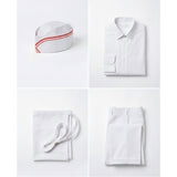 Ice Cream Man White Outfit Adult Male Halloween Carnival Costume