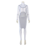 Invincible Anissa Kids Children White Jumpsuit Halloween Carnival Costume