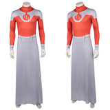 Invincible Cosplay Costume  Thragg Red Bodysuit Adult Male Halloween Carnival Costume