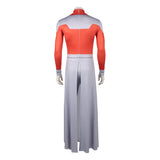 Invincible Cosplay Costume  Thragg Red Bodysuit Adult Male Halloween Carnival Costume