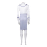 Invincible Cosplay Costume Anissa White Outfit Adult Female Halloween Carnival Costume