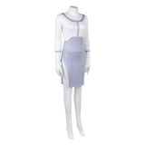 Invincible Cosplay Costume Anissa White Outfit Adult Female Halloween Carnival Costume