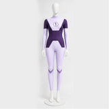 Invincible Cosplay Costume Dupli-Kate Purple Jumpsuit Adult Female Halloween Carnival Costume