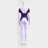 Invincible Cosplay Costume Dupli-Kate Purple Jumpsuit Adult Female Halloween Carnival Costume