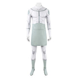 Invincible Cosplay Costume Male Viltrumite White Jumpsuit Adult Male Halloween Carnival Costume