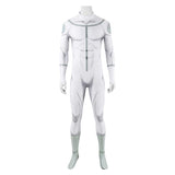 Invincible Cosplay Costume Male Viltrumite White Jumpsuit Adult Male Halloween Carnival Costume