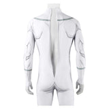Invincible Cosplay Costume Male Viltrumite White Jumpsuit Adult Male Halloween Carnival Costume