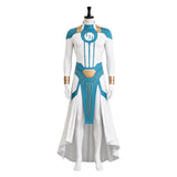 Invincible Cosplay Costume Mark Grayson Blue and White Jumpsuit Adult Male Halloween Carnival Costume