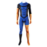 Invincible Cosplay Costume Mark Grayson Blue Jumpsuit Adult Male Halloween Carnival Costume