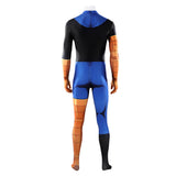 Invincible Cosplay Costume Mark Grayson Blue Jumpsuit Adult Male Halloween Carnival Costume