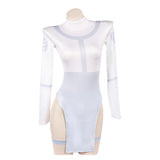Invincible Cosplay Costume Mark Grayson Genderbend Version White Lingerie Adult Female Halloween Carnival Costume
