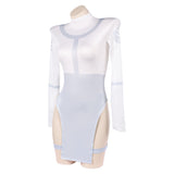 Invincible Cosplay Costume Mark Grayson Genderbend Version White Lingerie Adult Female Halloween Carnival Costume