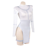 Invincible Cosplay Costume Mark Grayson Genderbend Version White Lingerie Adult Female Halloween Carnival Costume