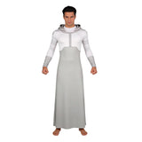 Invincible Cosplay Costume Mark Grayson Gray Hooded Jumpsuit Adult Male Halloween Carnival Costume