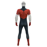 Invincible Cosplay Costume Oliver Grayson Red and Black Bodysuit Jumpsuit Adult Male Halloween Carnival Costume