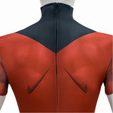 Invincible Cosplay Costume Oliver Grayson Red and Black Bodysuit Jumpsuit Adult Male Halloween Carnival Costume