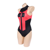 Invincible Cosplay Costume Oliver Grayson Red and Black Swimsuit Adult Female Halloween Carnival Costume
