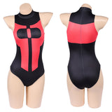 Invincible Cosplay Costume Oliver Grayson Red and Black Swimsuit Adult Female Halloween Carnival Costume
