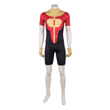 Invincible Cosplay Costume Oliver Grayson Red Jumpsuit Adult Male Halloween Carnival Costume