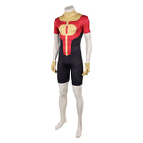 Invincible Cosplay Costume Oliver Grayson Red Jumpsuit Adult Male Halloween Carnival Costume