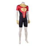 Invincible Cosplay Costume Oliver Grayson Red Jumpsuit Adult Male Halloween Carnival Costume