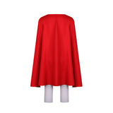 Invincible Cosplay Costume Oliver Grayson White Jumpsuit with Cloak Adult Male Halloween Carnival Costume