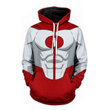 Invincible Cosplay Costume Omni-Man Cosplay Hoodie Adult Male Halloween Carnival Costume