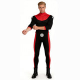 Invincible Cosplay Costume Scott Red and Black Jumpsuit Adult Male Halloween Carnival Costume