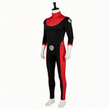 Invincible Cosplay Costume Scott Red and Black Jumpsuit Adult Male Halloween Carnival Costume