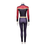 Invincible Cosplay Costume Telia Purple Jumpsuit Adult Female Halloween Carnival Costume