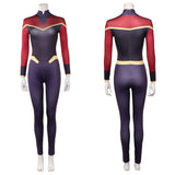 Invincible Cosplay Costume Telia Purple Jumpsuit Adult Female Halloween Carnival Costume