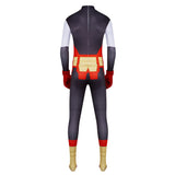 Invincible Cosplay Costume Thokk Battle Beast Black Jumpsuit Adult Male Halloween Carnival Costume
