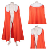 Invincible Cosplay Costume Thragg Red Cloak Adult Male Halloween Carnival Costume
