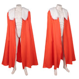 Invincible Cosplay Costume Thragg Red Cloak Adult Male Halloween Carnival Costume